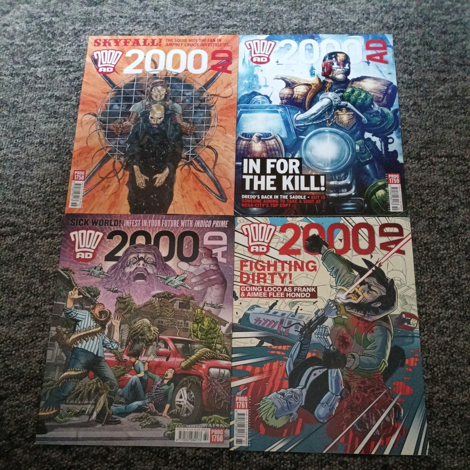 2000AD Prog 1758 - 1761 (Nov '11)