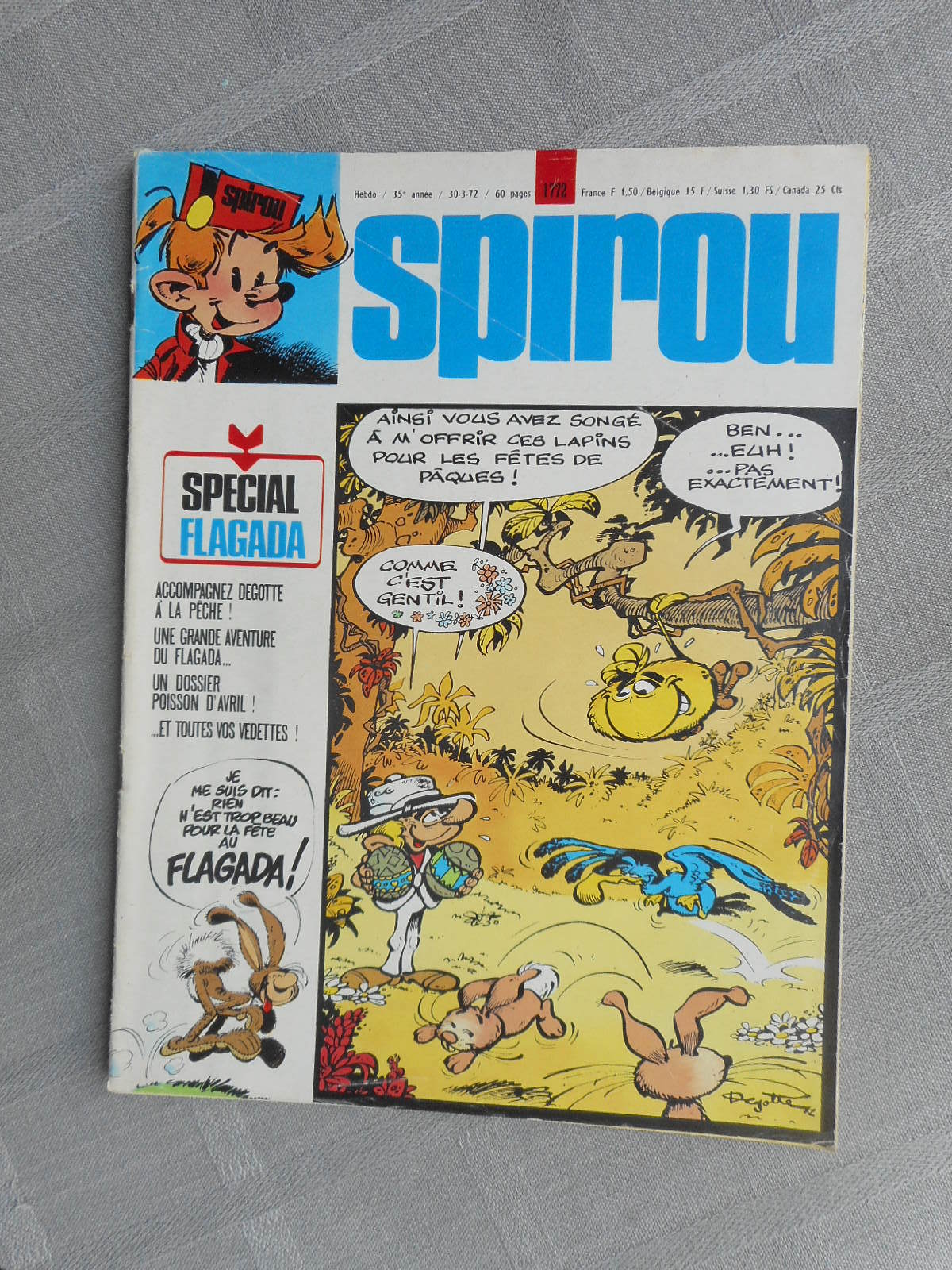 Hebdo Spirou N°1772 Stato Corretto / Buon Stato Con Il Supplemento