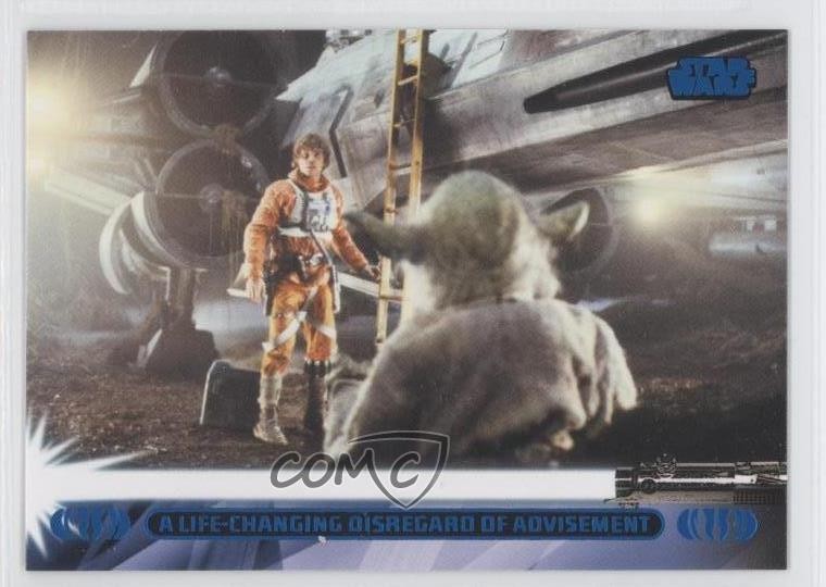 2013 Topps Star Wars Jedi Legacy Blue Luke Skywalker #23L 9bp