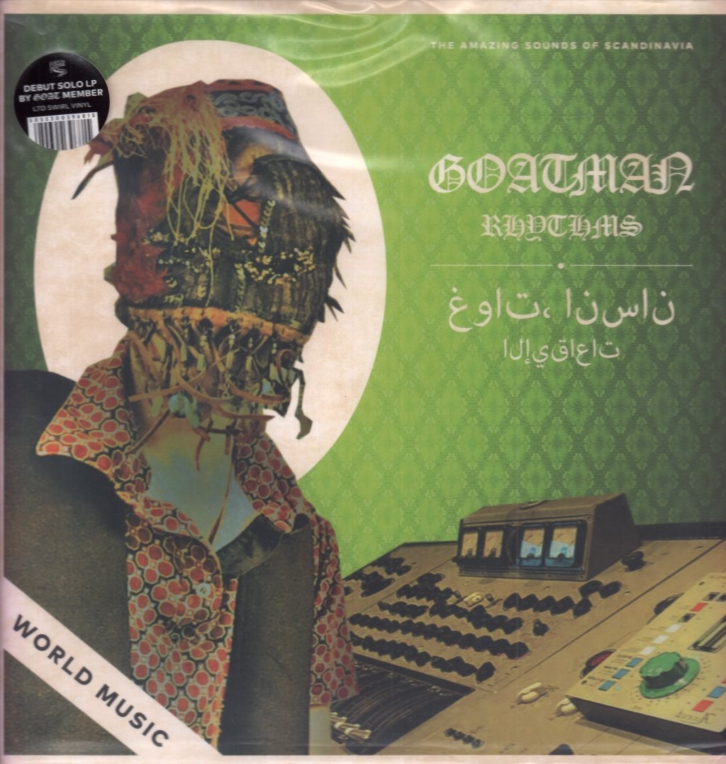 Goatman Rhythms LP Vinile Europe Import 2018 Edizione Limitata 6 Brani