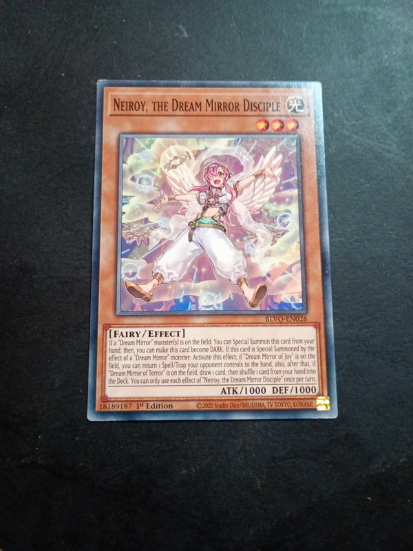 Neiroy, the Dream mirror discipline carta Yu-Gi-Oh