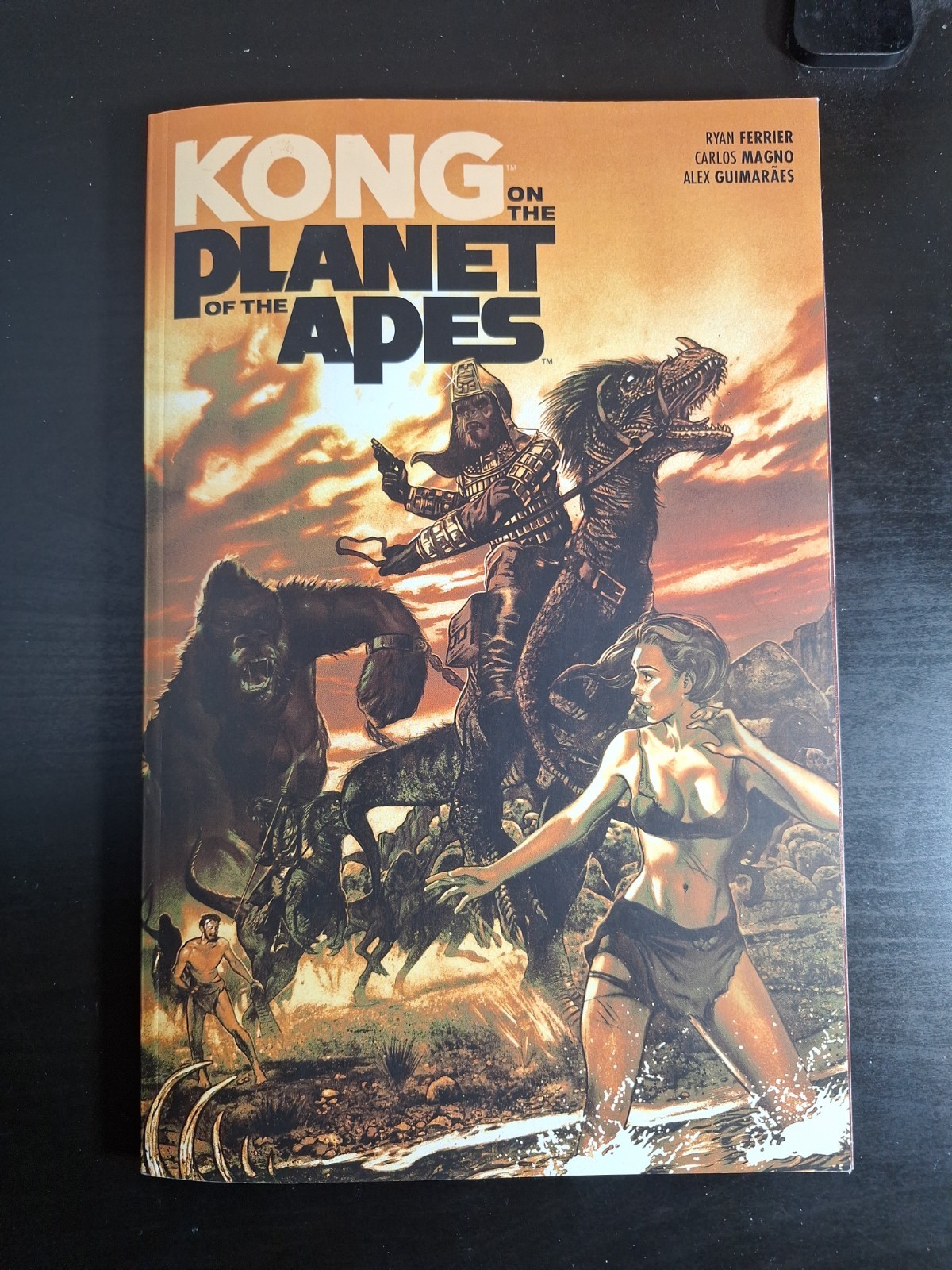 Kong On The Planet of the Apes Trade Paperback TPB Boom Loot Crate Edition fuori produzione