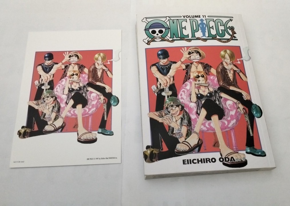ONE PIECE 11 + CARTOLINA - EDIZIONI STAR COMICS GAZZETTA NUOVO "N"