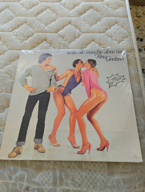 Rino gaetano "resta vile maschio dove vai" vinile