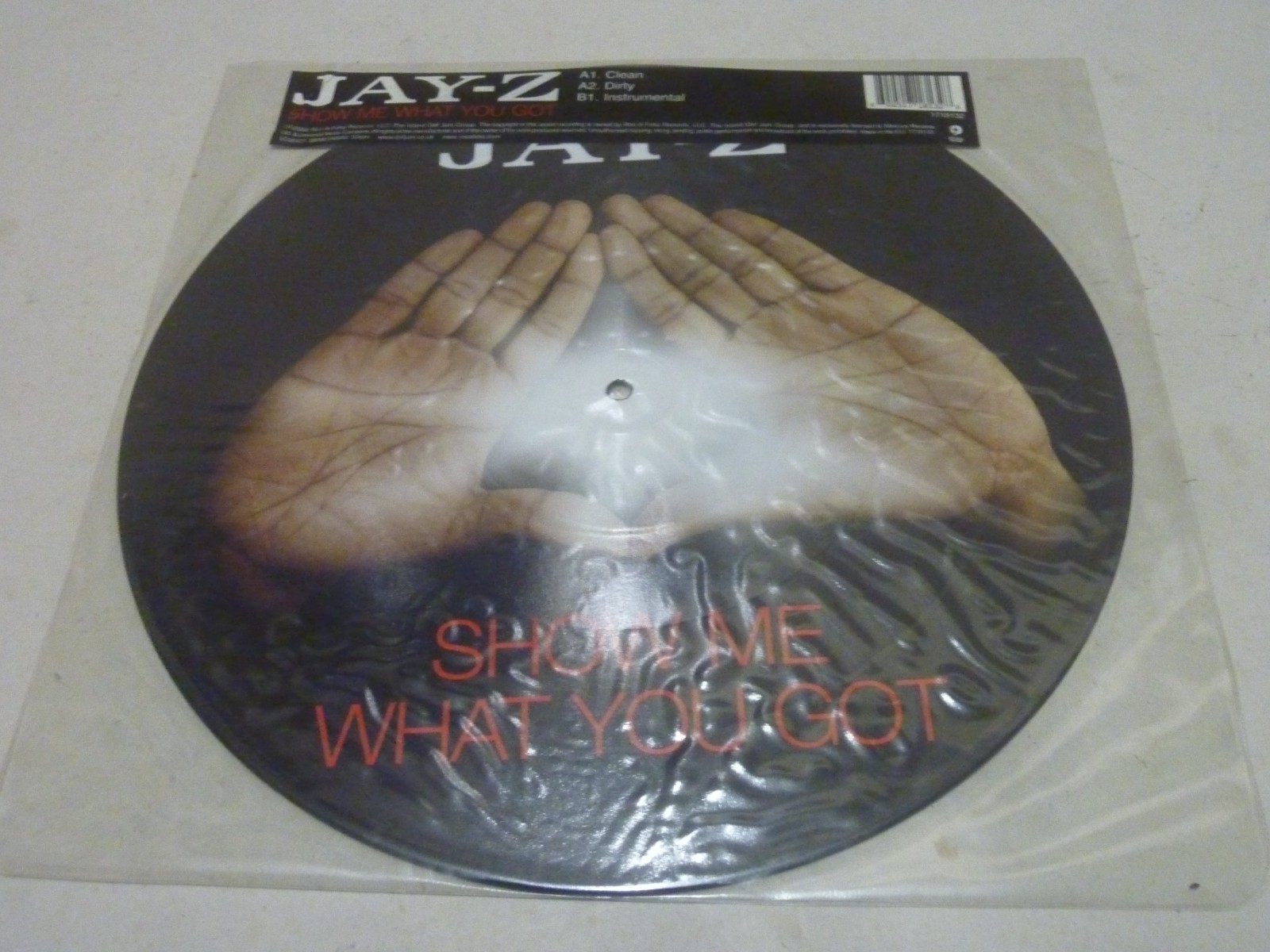 JAY-Z SHOW ME WHAT YOU GOT ROC-A-FELLA 12" Vinyl Picture disc Hip Hop