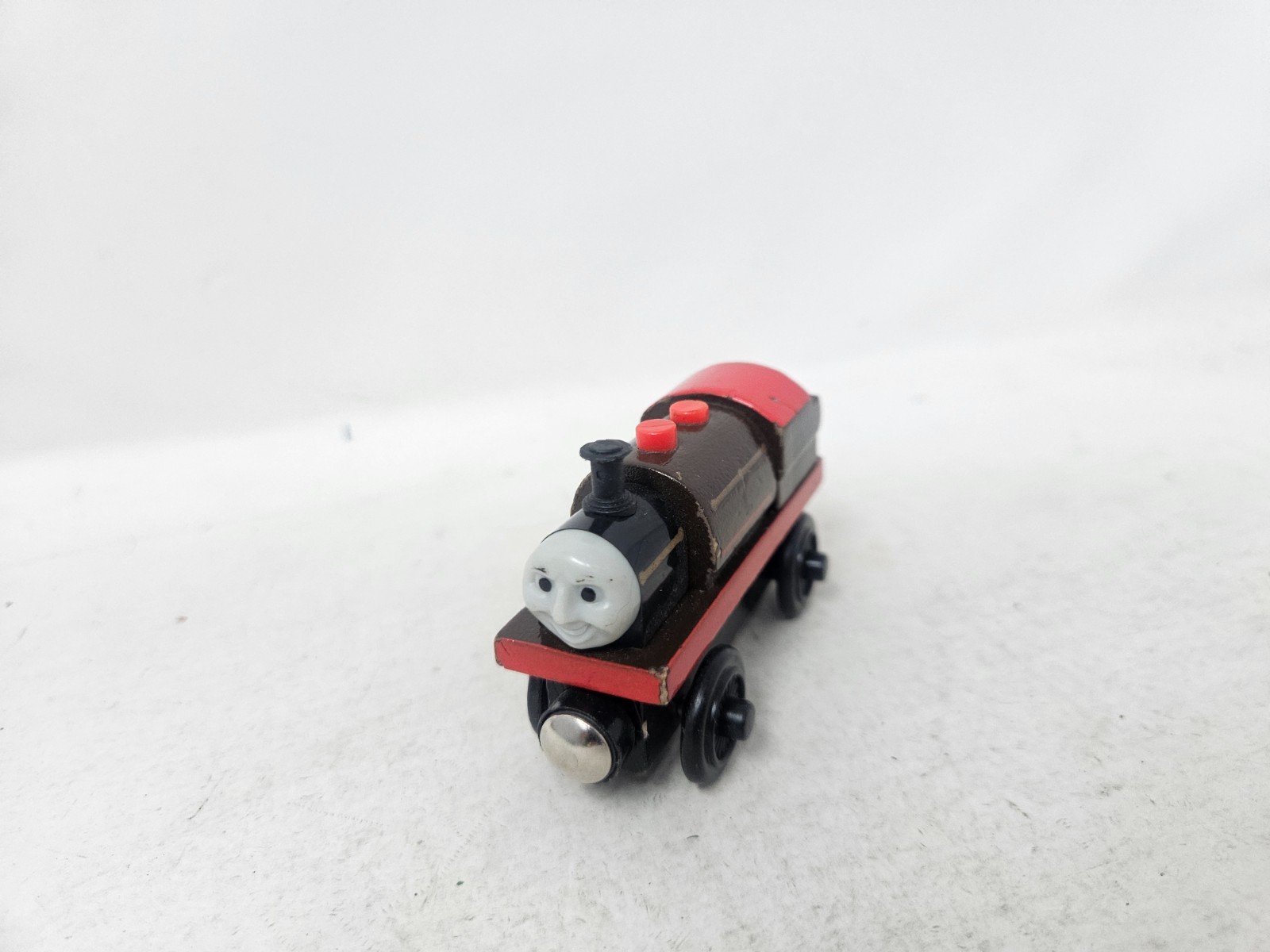 Thomas & Friends Ferrovia in legno Bertram treno carro armato motore ottime condizioni