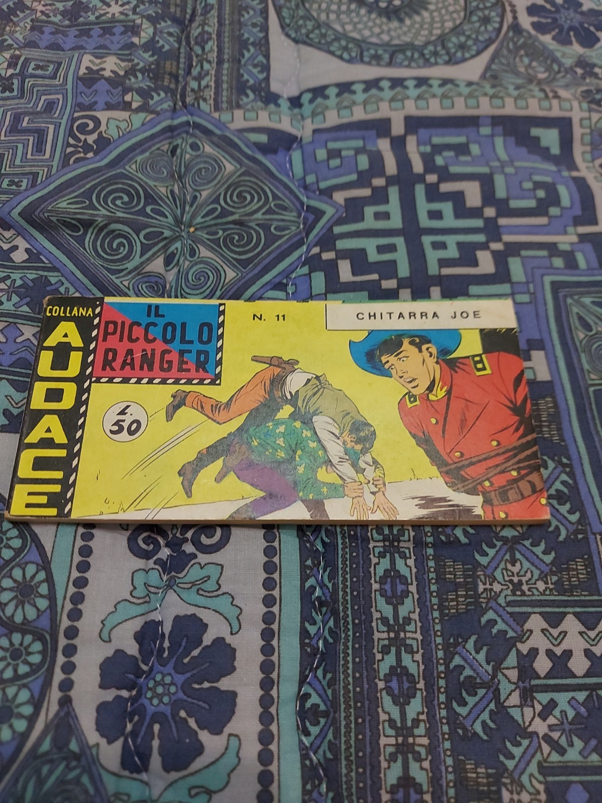 Piccolo ranger striscia settima serie n. 11  di busta