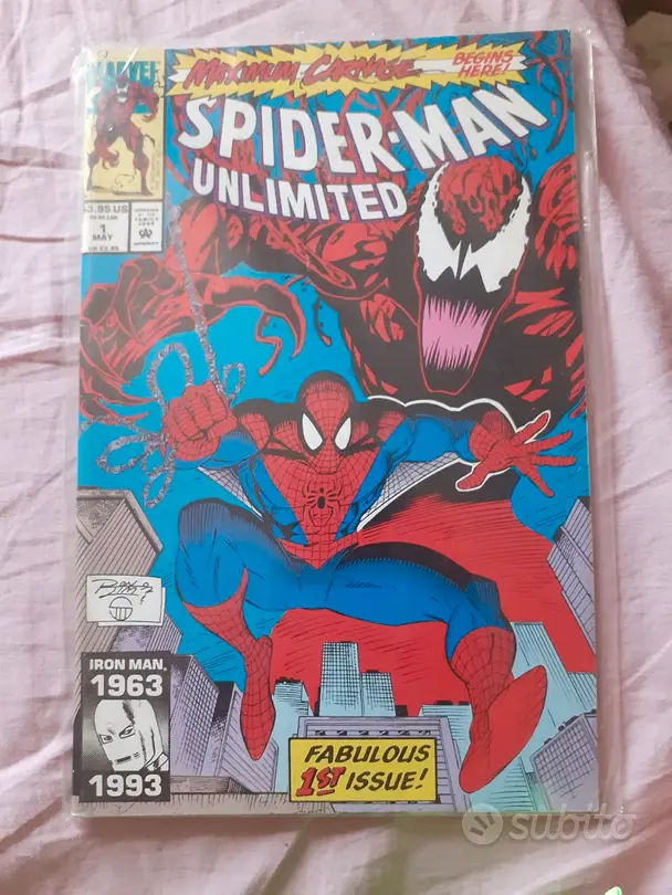 Spiderman unlimited 1993 n°1 da collezione 