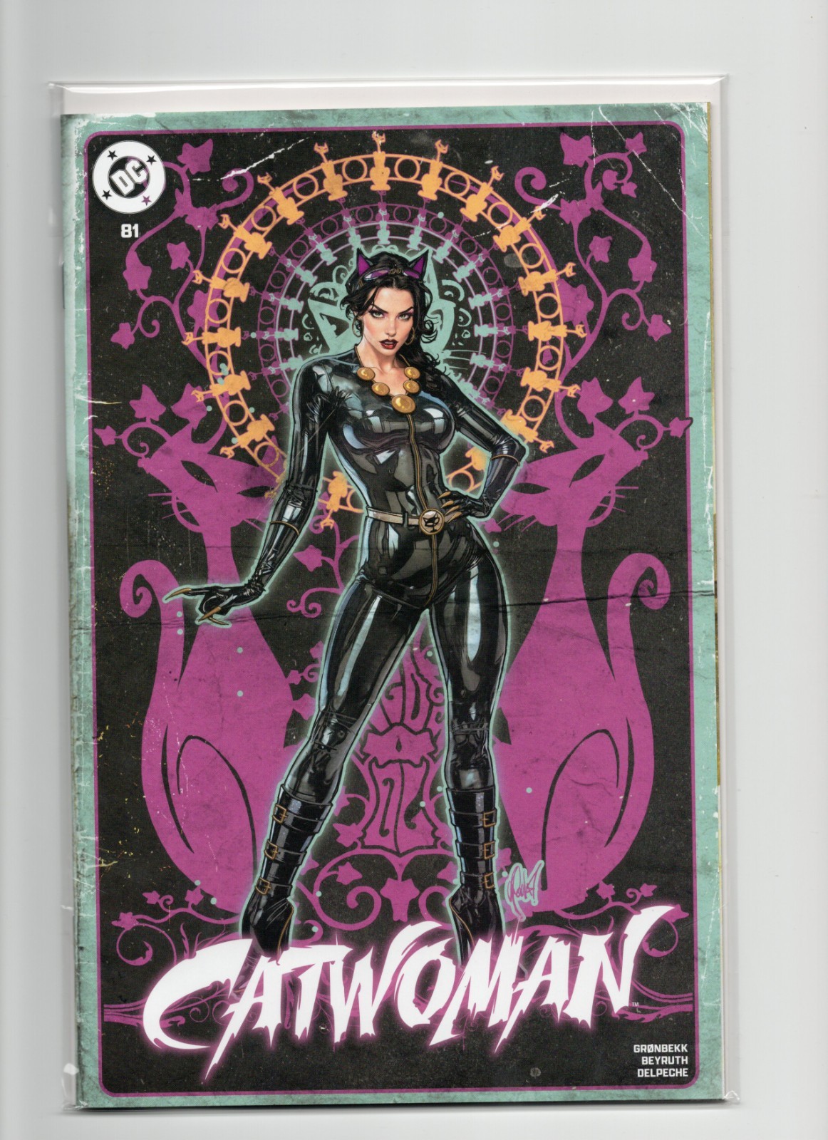 🔥 CATWOMAN #81 CEDRIC POULAT VARIANTE ESCLUSIVA DC COMICS QUASI NUOVO 🐱💎
