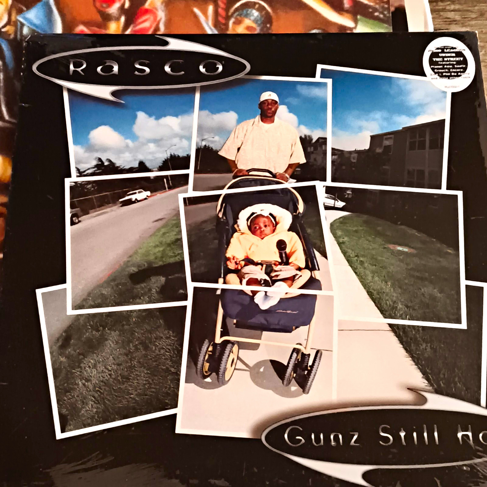 Rasco - Gunz Still Hot 12" LP Vinyl (Stones Throw 1998) Rap & Hip-Hop
