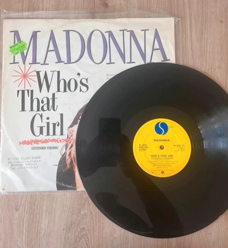 Maxi 45 tours Madonna Who’s that girl