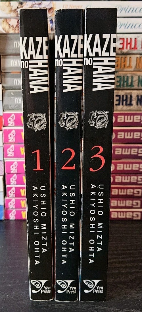 Manga Kaze No Hana Vol 1-3 English Volumes