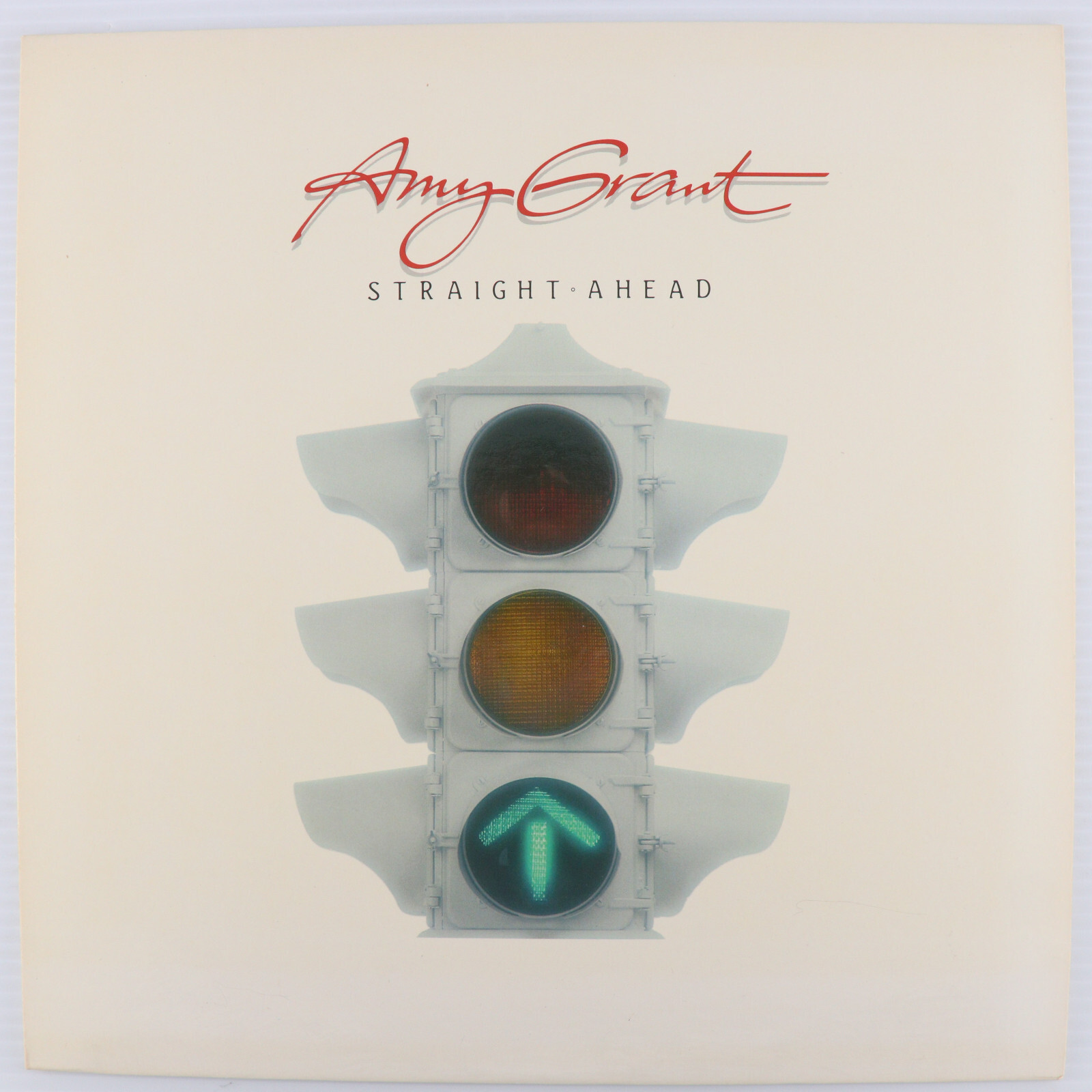Amy Grant – Straight Ahead - 1984 Christian 12" LP Vinyl Record 7-01-675706-4 EX
