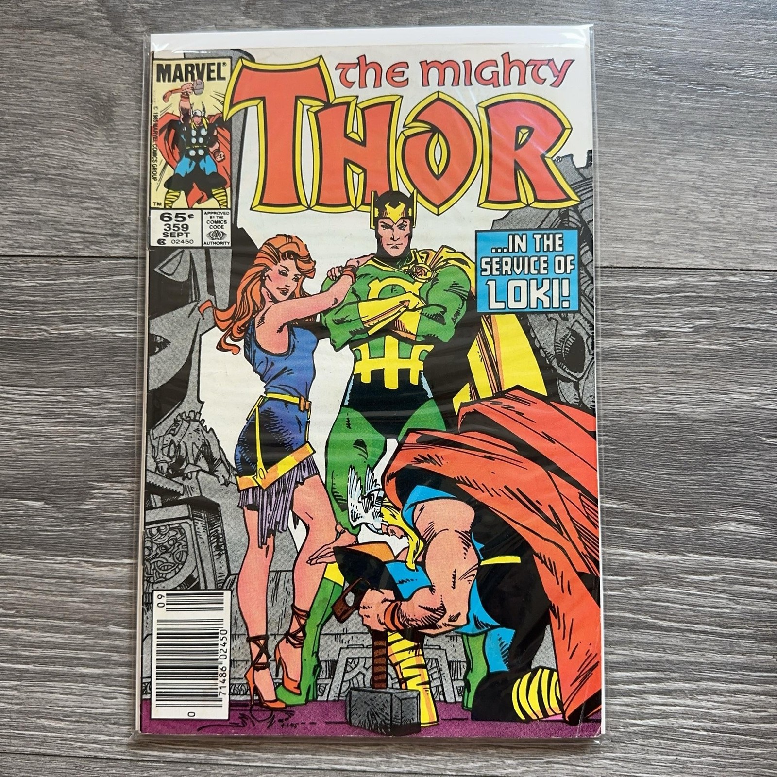 Vintage Marvel The Mighty Thor #359 singolo numero fumetto Loki Alexander Luthor