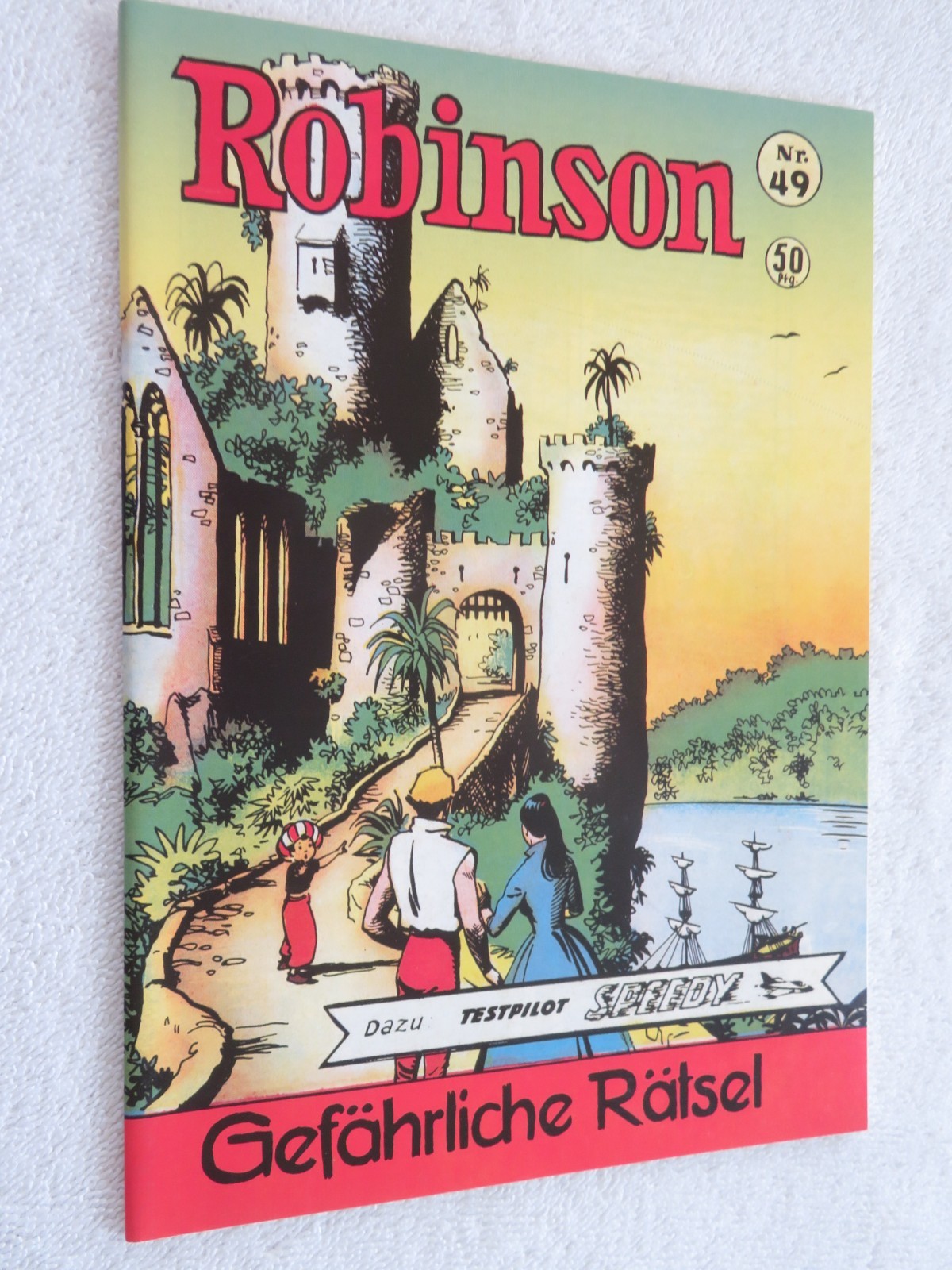 Hethke Editore / Roman Boutique - Robinson con pilota collaudatore Speedy n. 49 ottimo