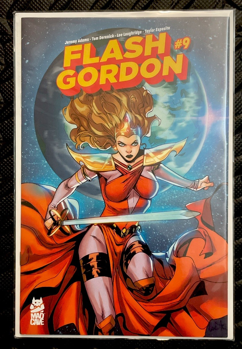 Flash Gordon #9 Mad Cave Studios 2025 copertina B Marika Cresta prima stampa 