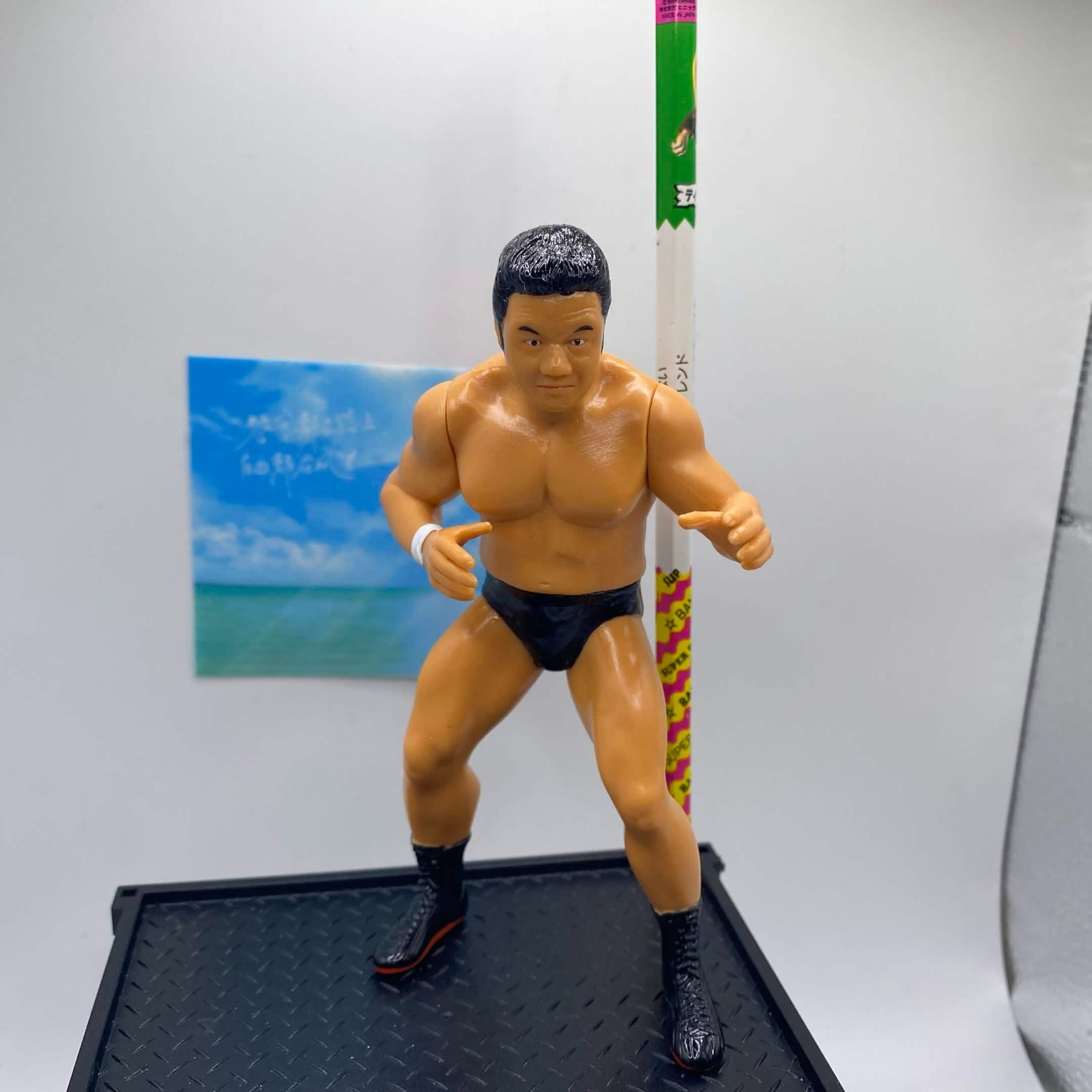 Tatsumi Fujinami Charapro Puroresu Wrestling Legend Figure Nuovo con scatola