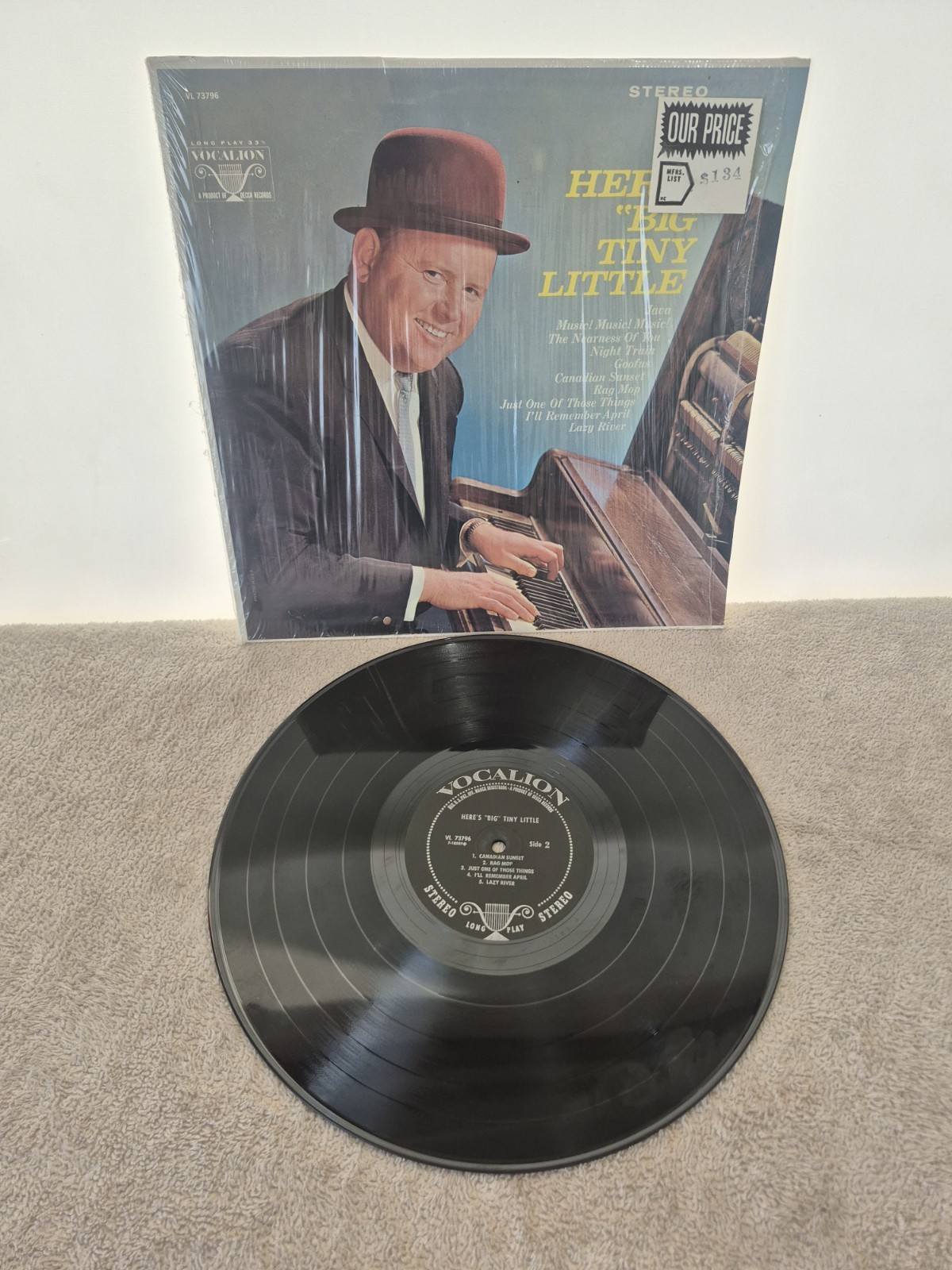 Big Tiny Little Here's "Big" Tiny Little Vinyl LP  Vocalion  VL 73796 1967 Album