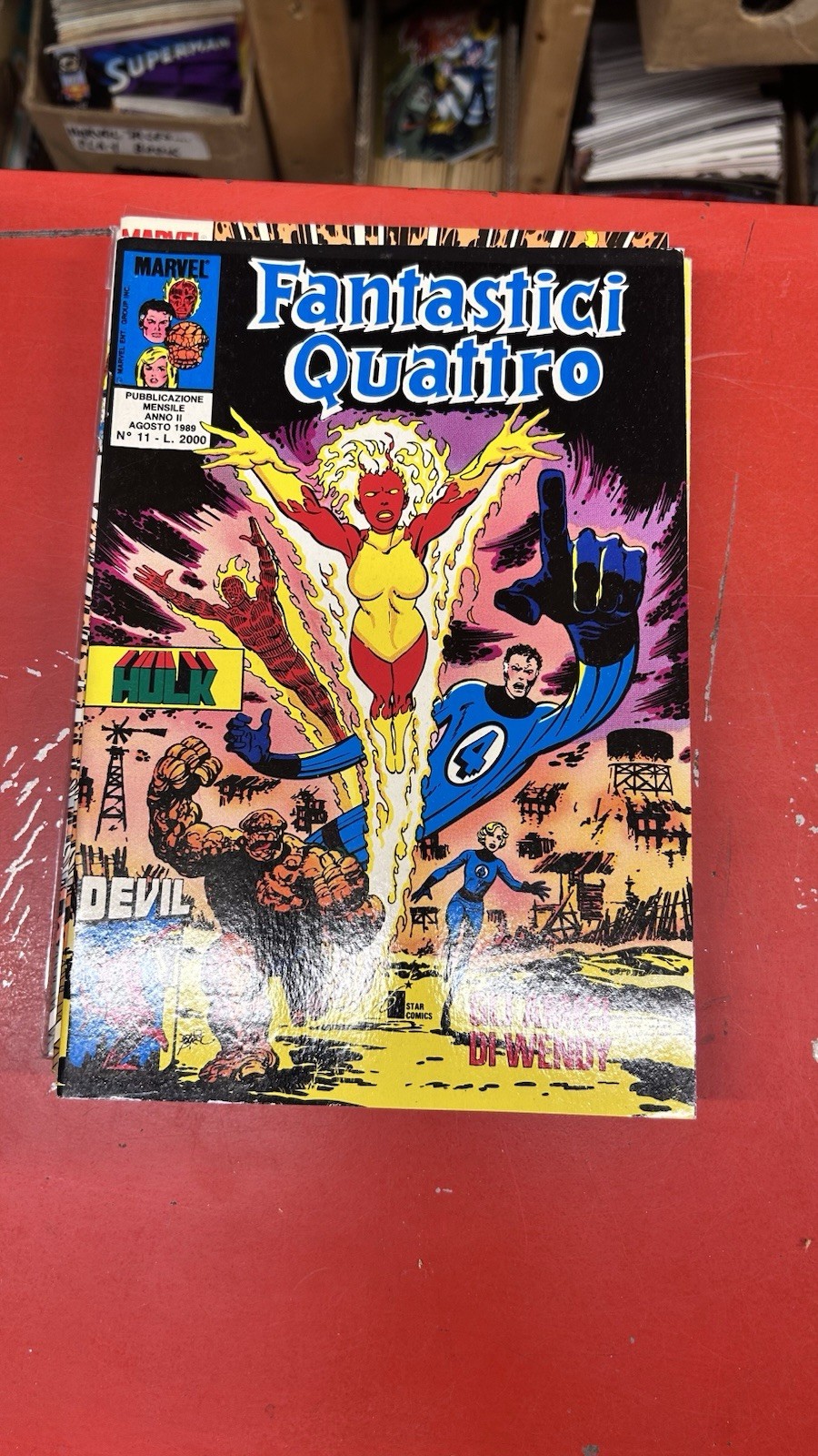 Star Comics Fantastici Quattro lotto nn 11-20 1989-1990 fumetti Marvel ITA