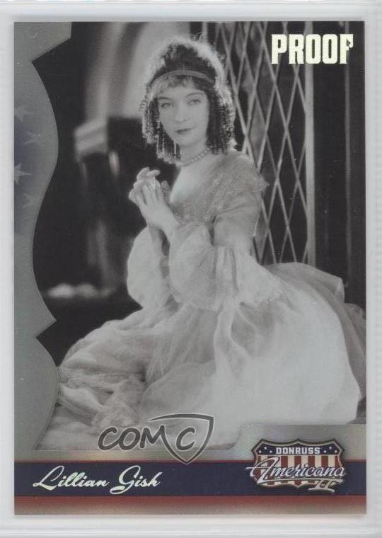 2008 Donruss Americana II Silver Proof 21/25 Lillian Gish #213 0a7