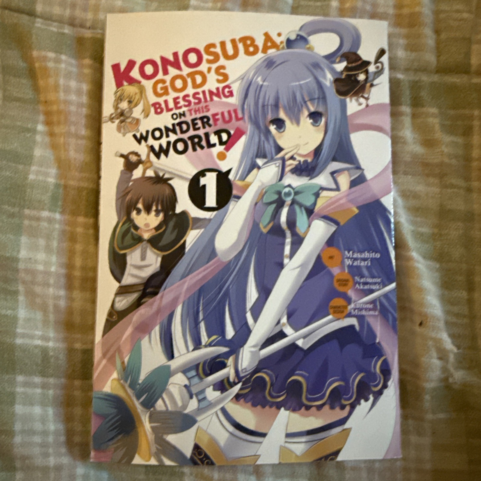 KonoSuba Benedizione di Dio su questo meraviglioso mondo! Manga Vol 1 Inglese TP Yen
