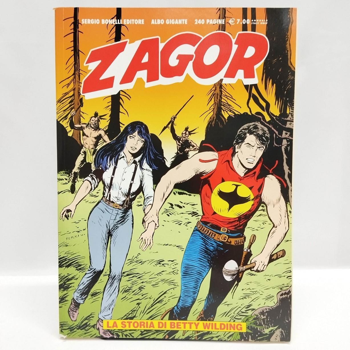 ZAGOR ALBO GIGANTE N.  3 LA STORIA DI BETTY WILDING EDICOLA BONELLI 2013 [BE-04]
