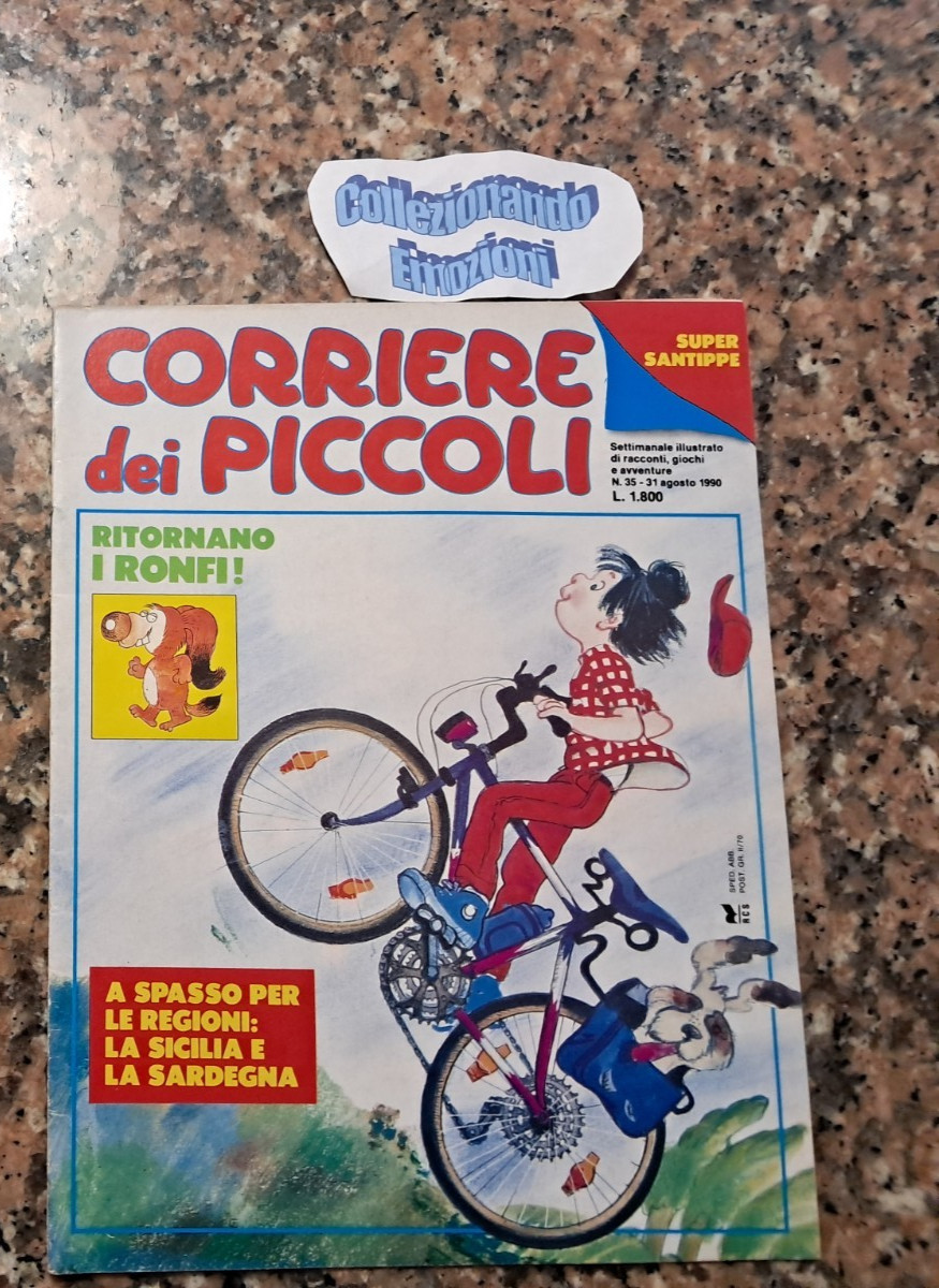Corriere dei piccoli 35 1990-Ronfi-