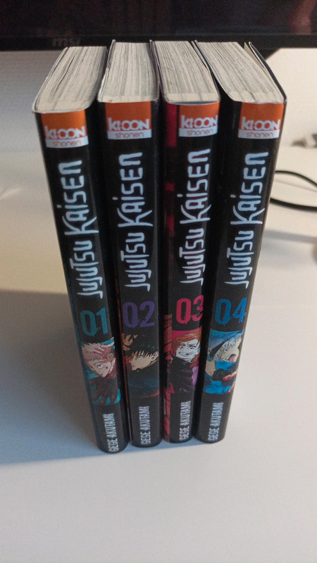 Jjk tome 1-4