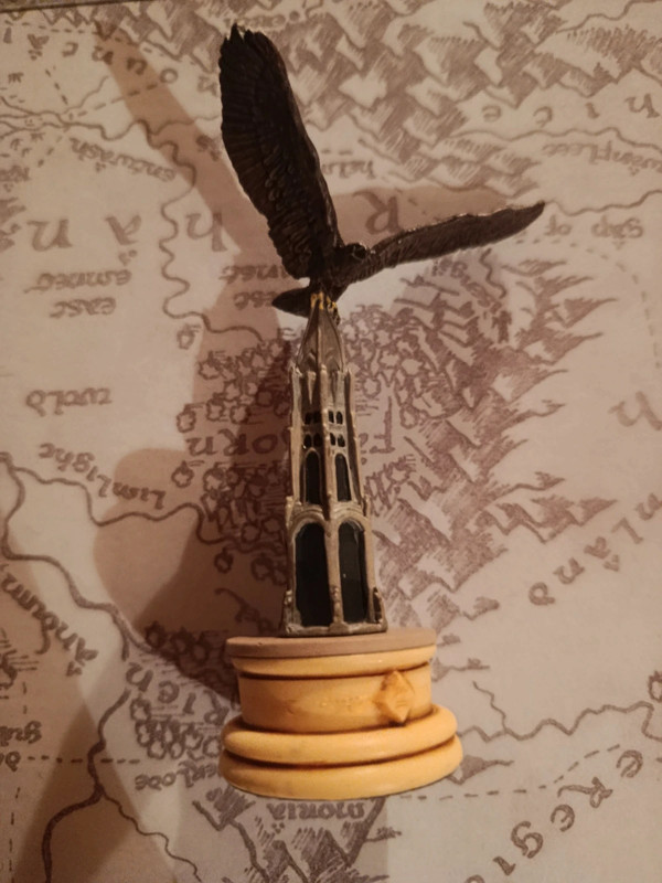 Pièce échecs eaglemoss seigneur des anneaux Ecthelion Eagle 🦅