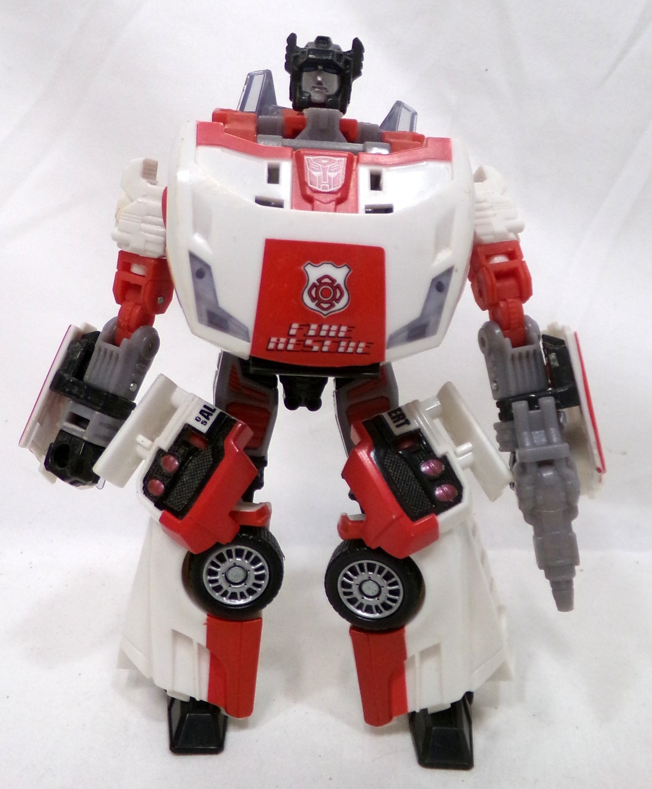 Hasbro Transformers Generations Deluxe Class Red Alert Autobot 2010 Incompleto
