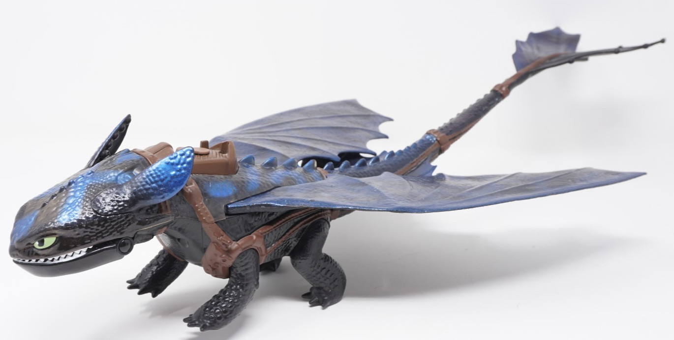 How to Train Your Dragon Figura Mondo Nascosto Respira Fuoco Gigante Sdentato 20"