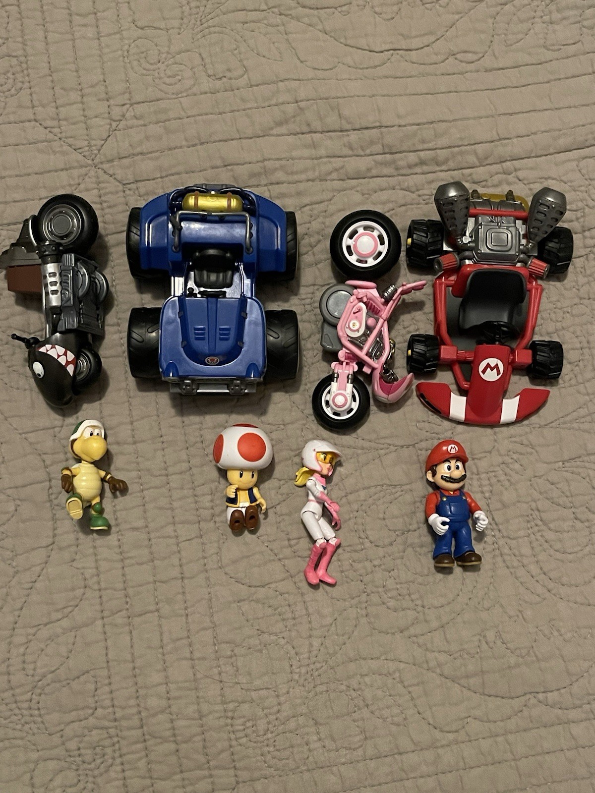 Lotto Figurine Super Mario Movie 5" + Karts Jakks Pacific