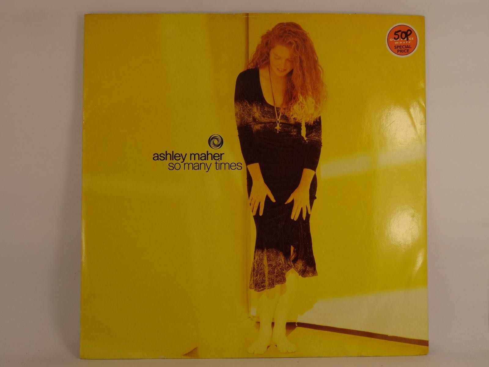 ASJLEY MAHER SO MANY TIMES (10) 3 Track 12" Single including Picture Sleeve VIRG