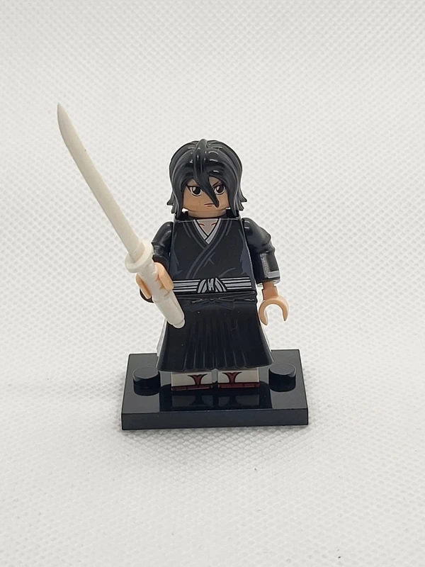 Figurine type Lego - Bleach - Rukia Kuchiki (Lego-style Figure - Bleach - Rukia Kuchiki)