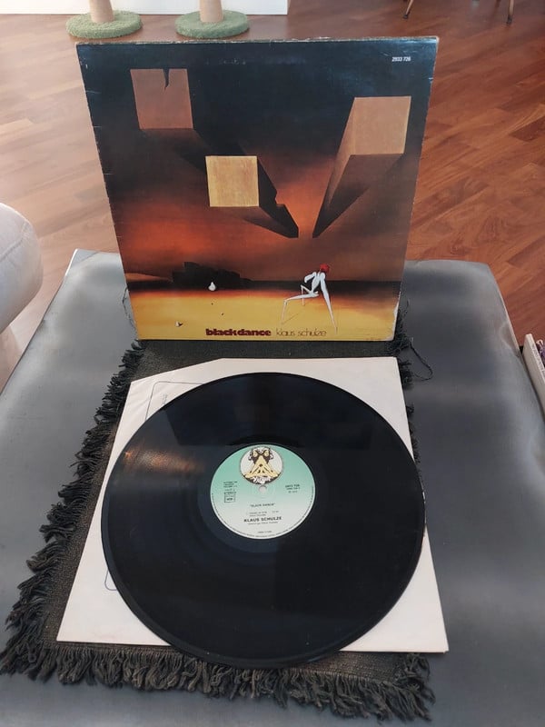 Lp Klaus Schulze Black dance krautrock