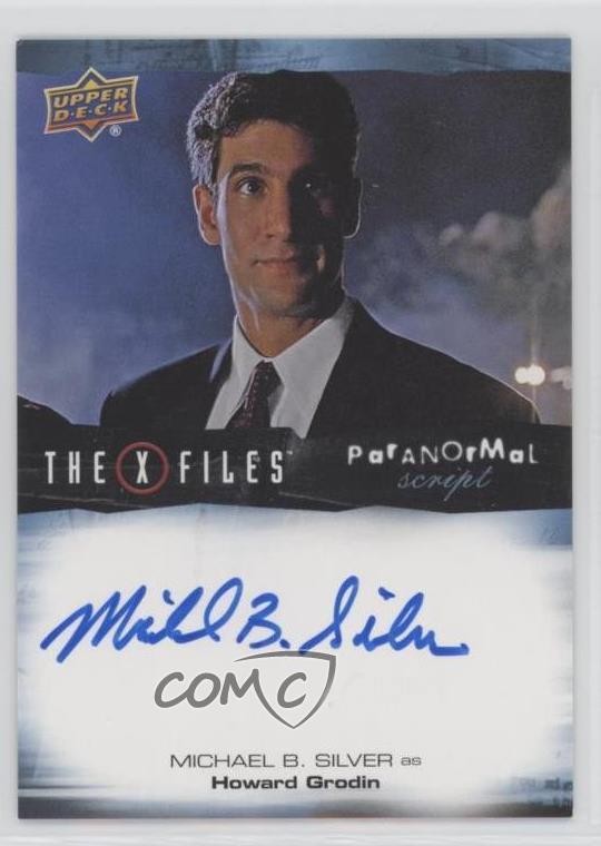 2023 The X-Files Monsters of Week Edition Michael B Silver as #A-MS Auto 0b3