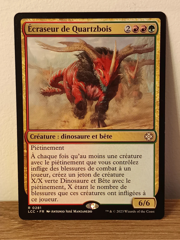 Magic The Gathering – Écraseur de Quartzbois – NM / Near Mint