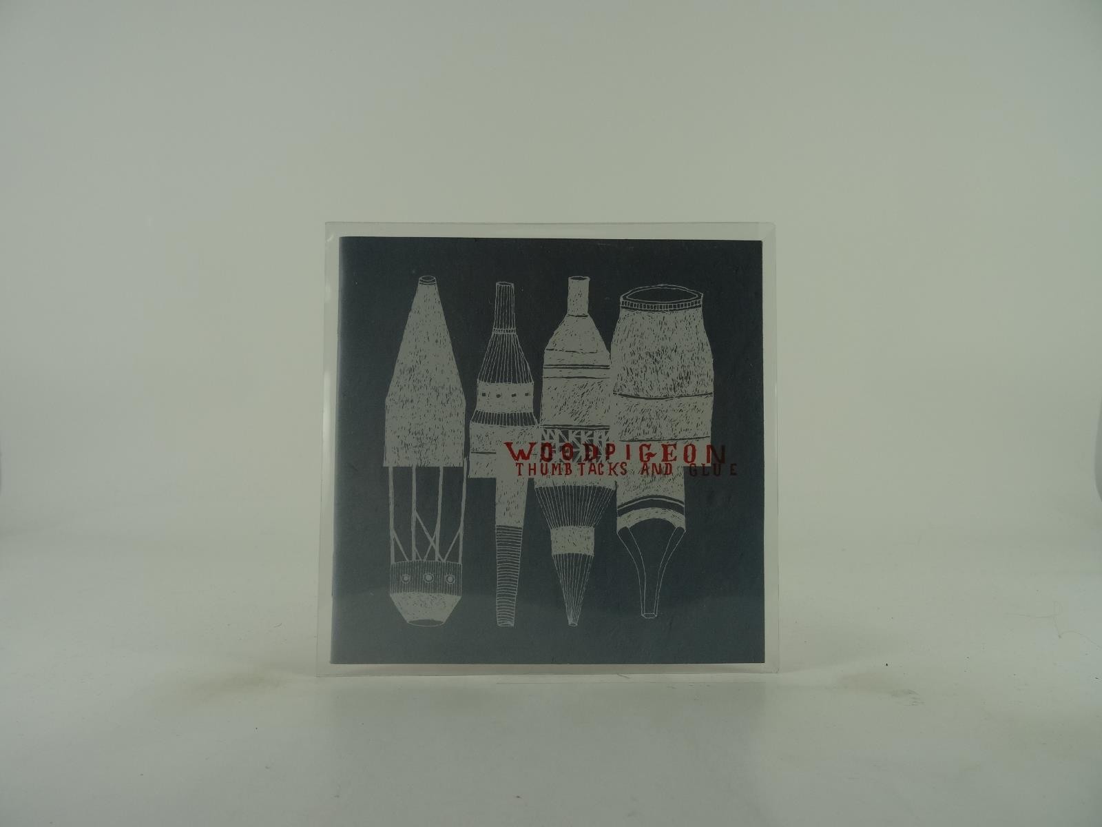 WOODPIGEON THUMBTACKS AND GLUE (247) 9 Track Promo CD Album including Picture Sl