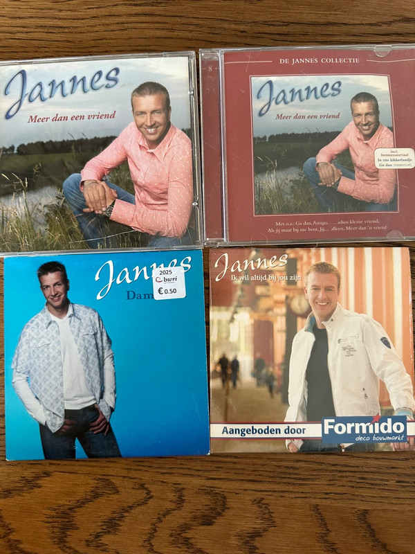 Jannes cd’s 4x
