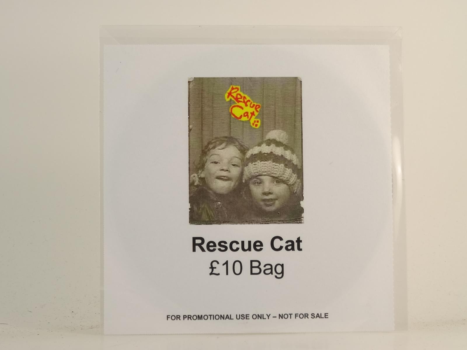 RESCUE CAT 10 BAG (H1) 2 Track Promo CD Single including Picture Sleeve 