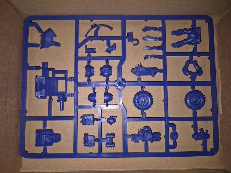Warhammer 40k - Sprue moto d'assaut Space Marine Firstborn