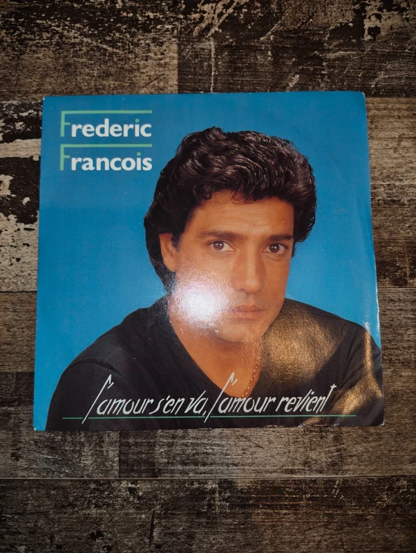 Vinyle 45 Tours - Frédéric François « L'amour s'en va, l'amour revient / Makeba » 1988 - Trema