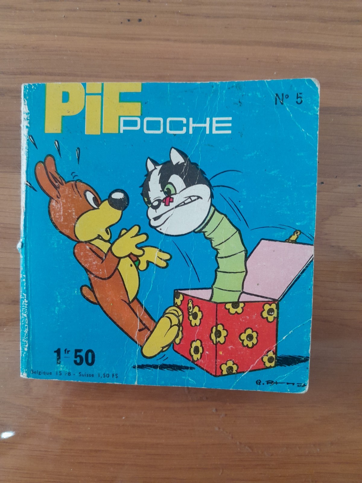 PIF  POCHE    N°05    VAILLANT    1963    BE