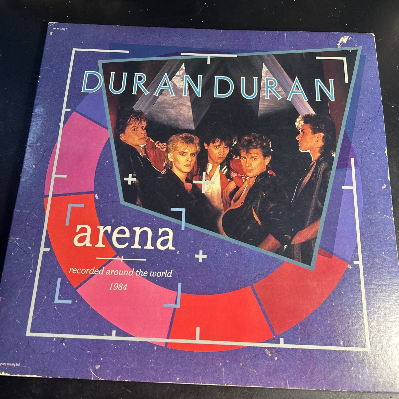 Duran Duran/Arena Recorded Around the World 1984/Vinyl LP Record Gatefold/VG+/VG