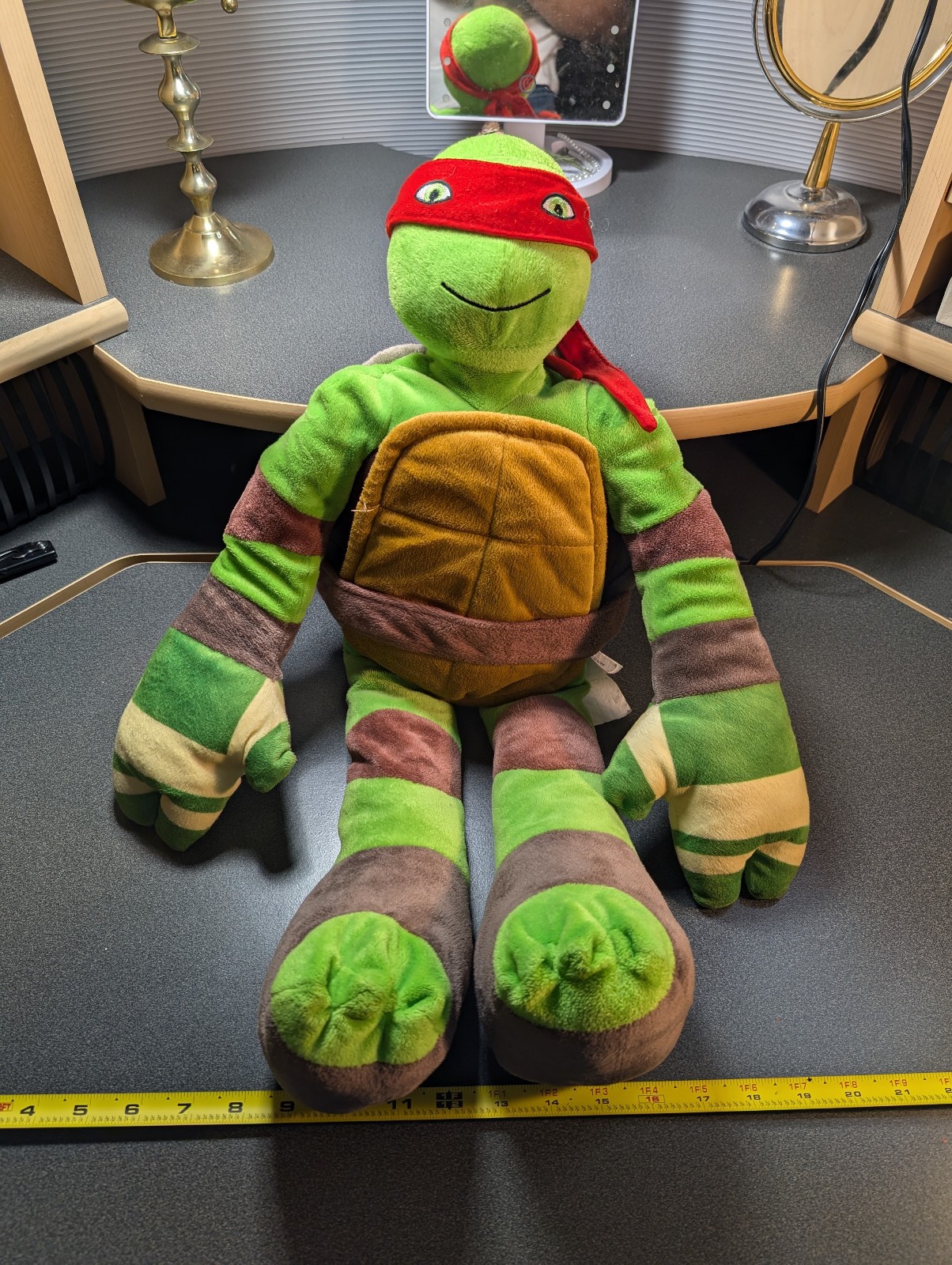 Teenage Mutant Ninja Turtles Plush 24” Raphael Nickelodeon 2013