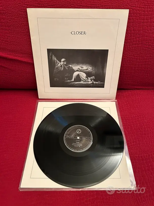 Joy Division vinile Lp 1st 1980 Ita Ex+/Nm