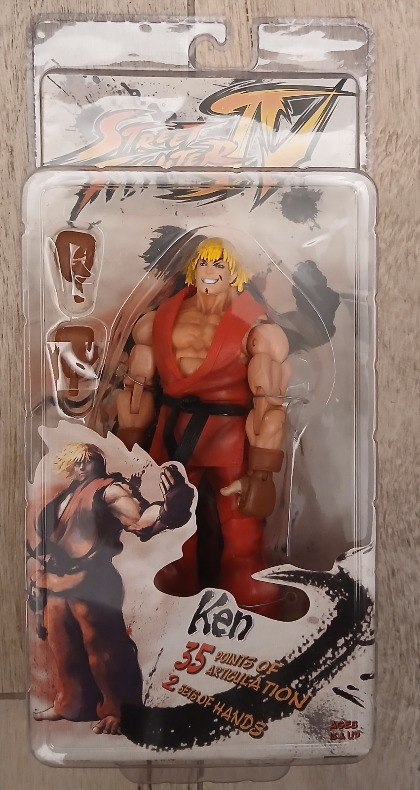 Capcom Street Fighter Neca Ken Action Figure 
