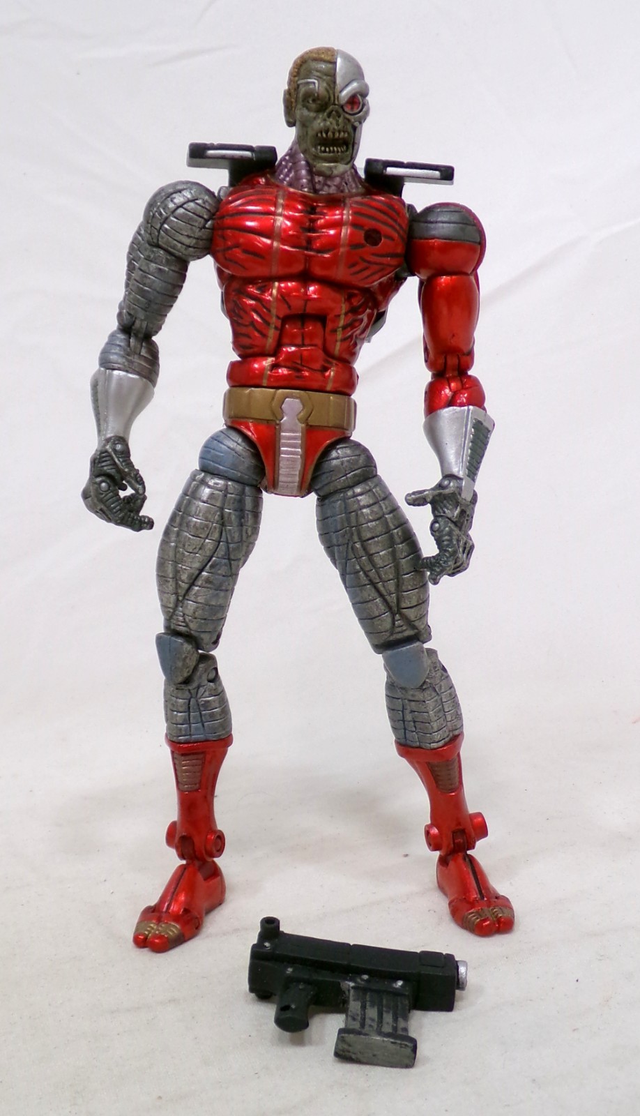 ToyBiz Marvel Legends Deathlok Galactus BAF Serie 6" Figura 2005 Incompleta