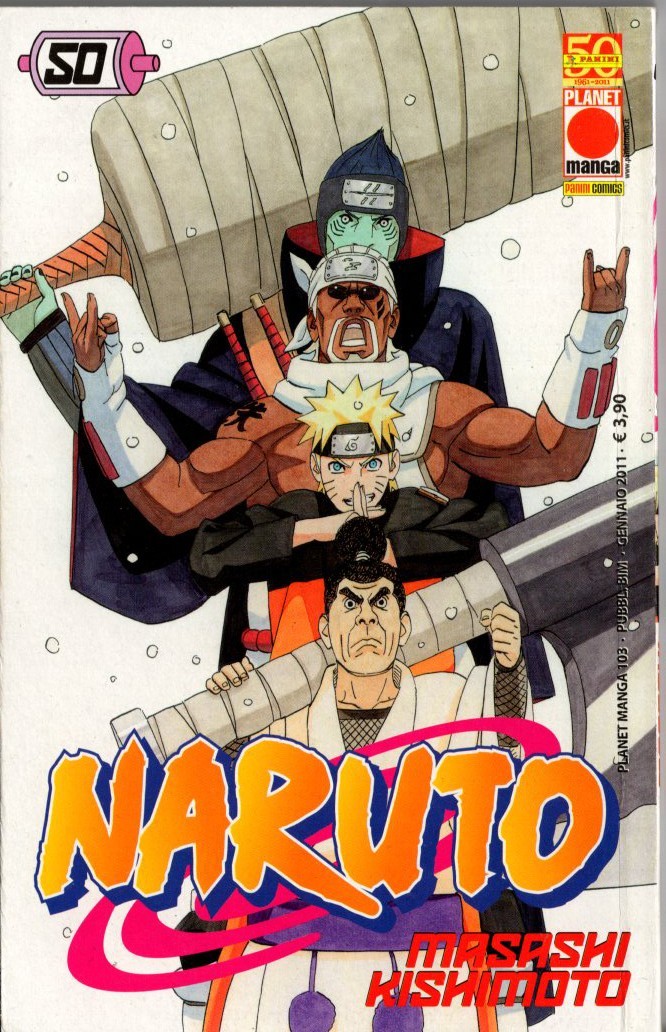 Naruto 50 SERIE NERA PRIMA EDIZIONE PERFETTO
