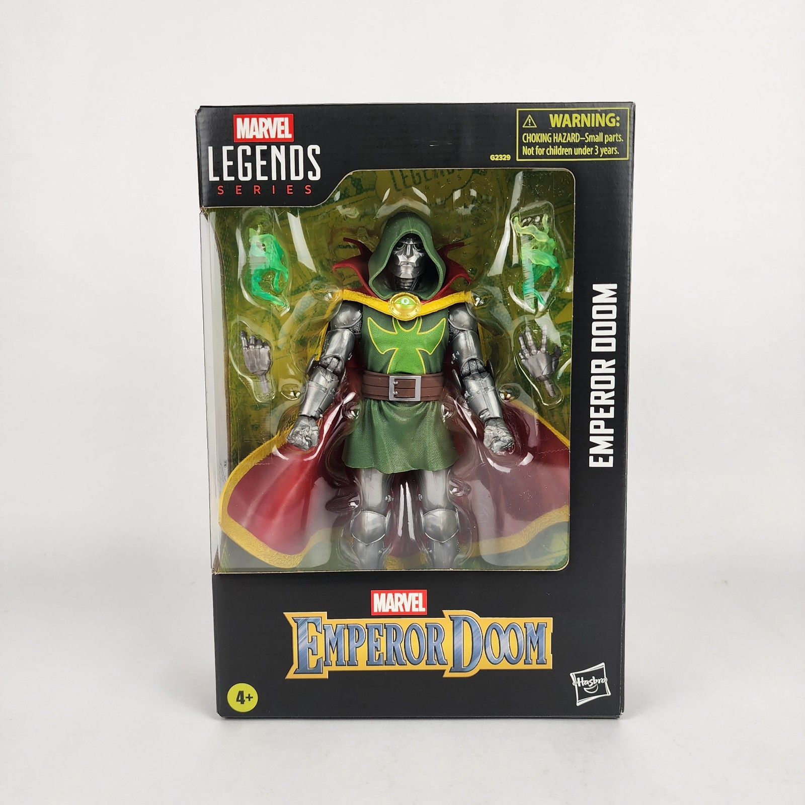 Modellino Marvel Legends Emperor Doom Fantastic Four Hasbro nuovo scatola usurata